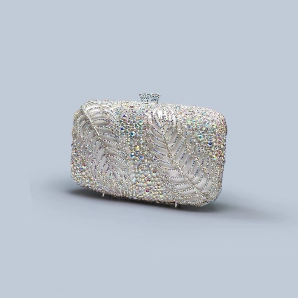 Dazzling Rhinestone Bridal or Evening Clutch